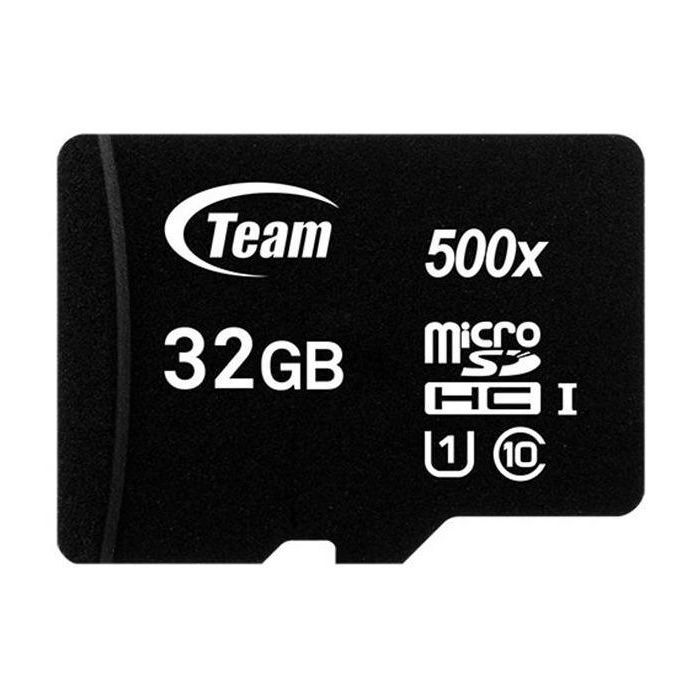 Карта пам'яті Team 32Gb microSDHC class 10 (TUSDH32GCL10U03)