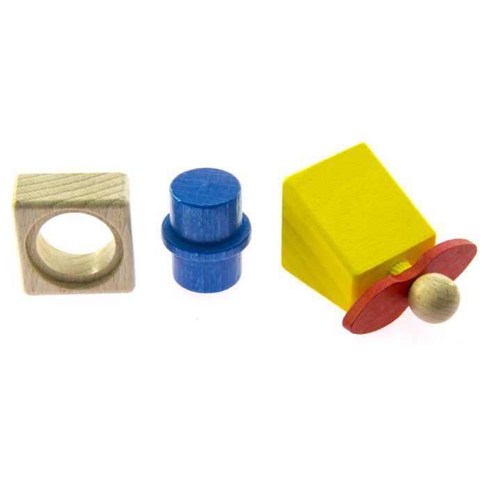 Конструктор Nic cubio деревянный Самолет (NIC2132) изображение 6