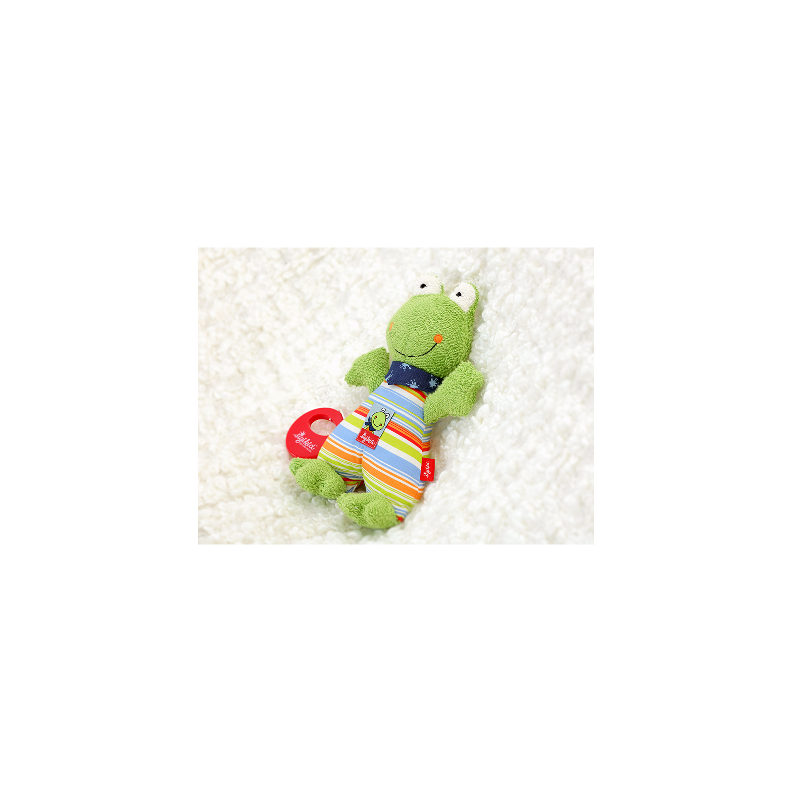 Мягкая игрушка Sigikid музыкальная Лягушка 23 см (48895SK) изображение 6