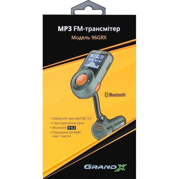 FM модулятор Grand-X 96GRX зображення 7