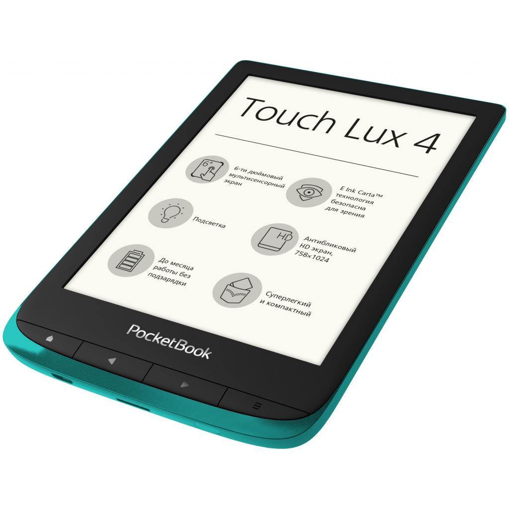 Електронна книга Pocketbook 627 Touch Lux4 Emerald (PB627-C-CIS) зображення 4