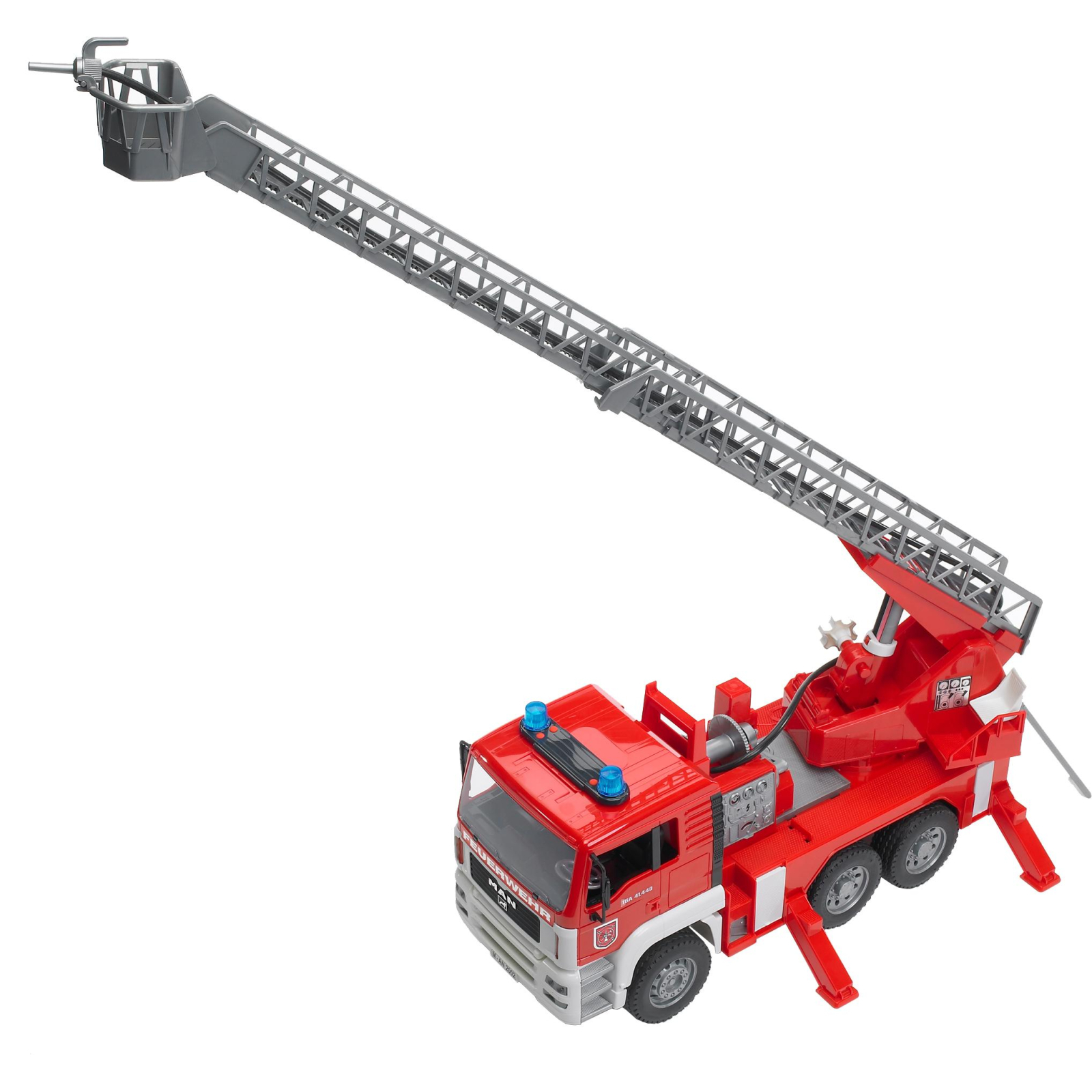 Спецтехніка Bruder Пожежна вантажівка зі сходами М1:16 (02771) зображення 6