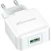 Зарядний пристрій Grand-X USB 5V 2,1A White + cable USB -> Lightning, Cu (CH03LTW) зображення 3