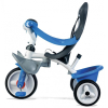 Детский велосипед Smoby с козырьком, багажником и сумкой Синий (741102) изображение 3