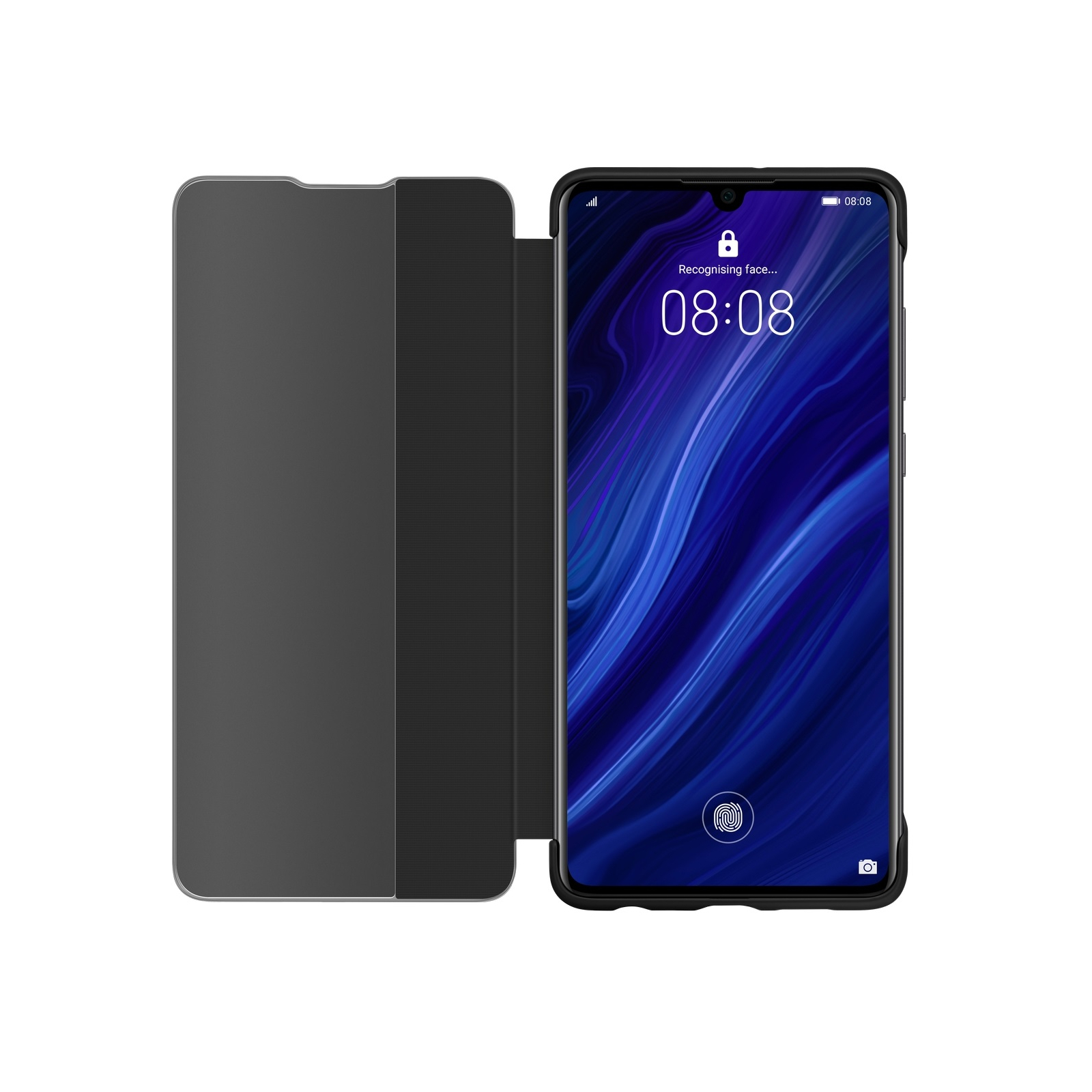 Чохол до мобільного телефона Huawei P30 Smart View Flip Cover Black (51992860) зображення 3