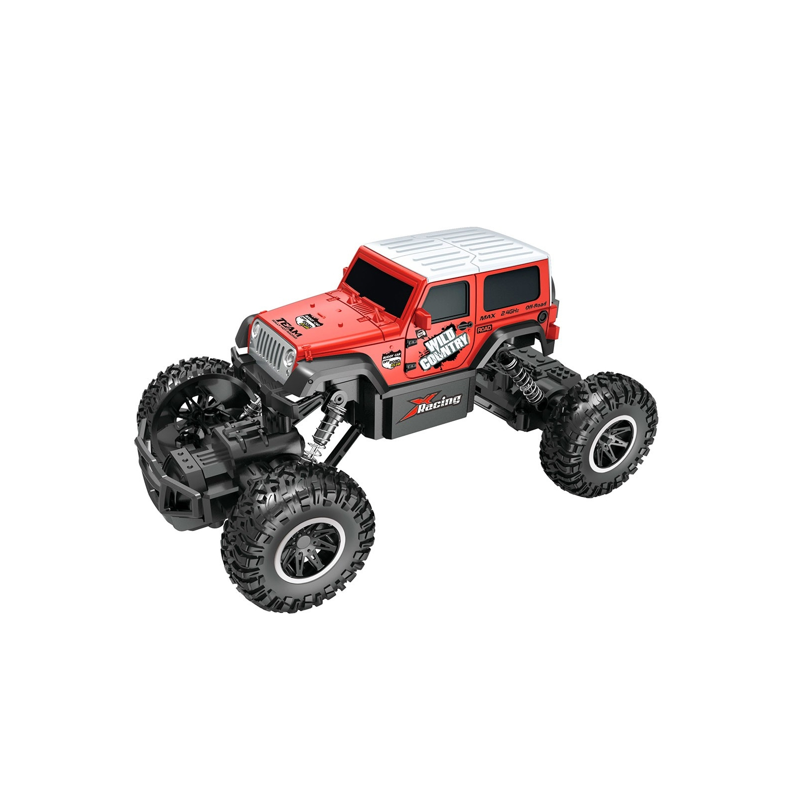 Радиоуправляемая игрушка Sulong Toys OFF-ROAD CRAWLER WILD COUNTRY Красный 1:20 (SL-106AR)