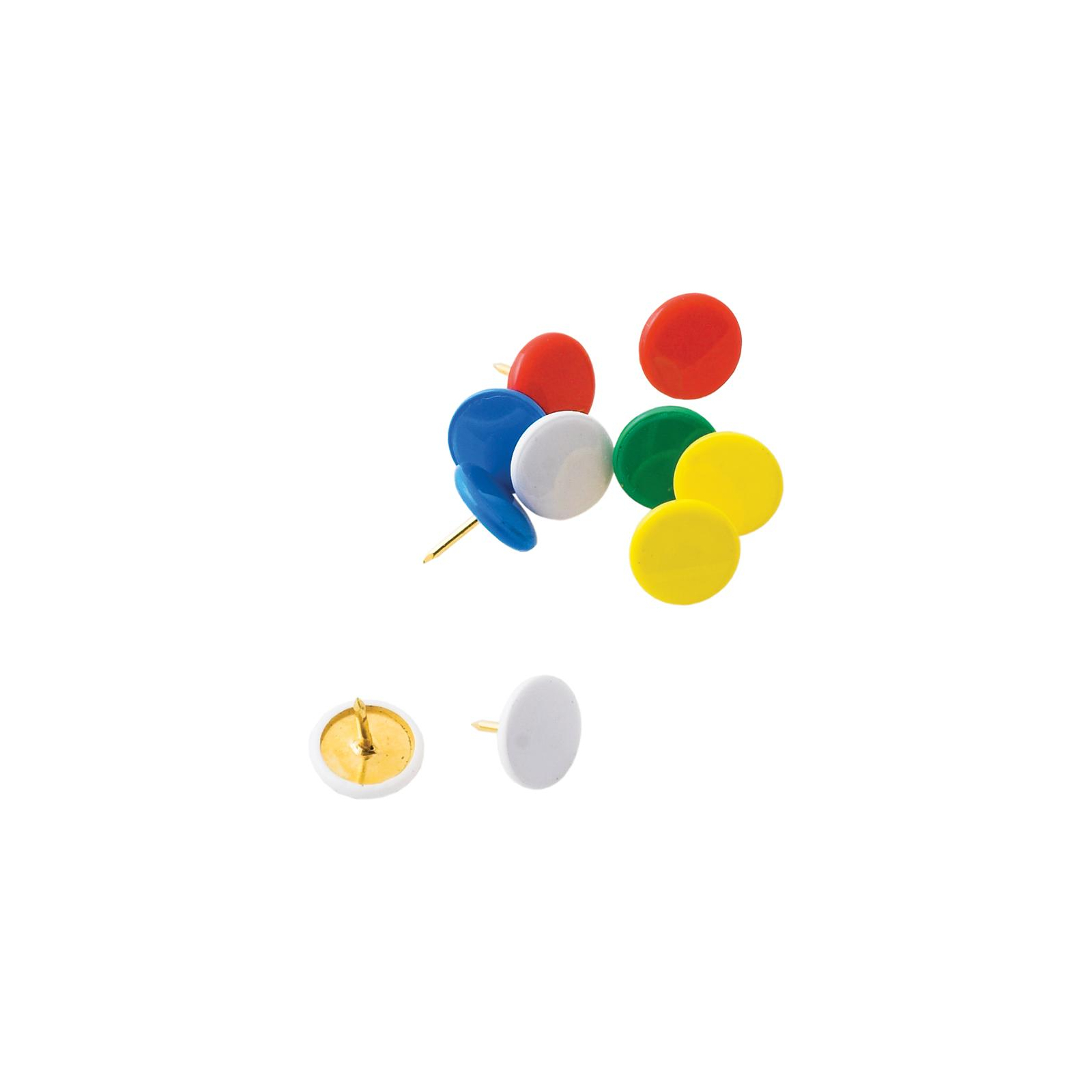 Кнопки Buromax colorful, 100шт (BM.5176) зображення 2