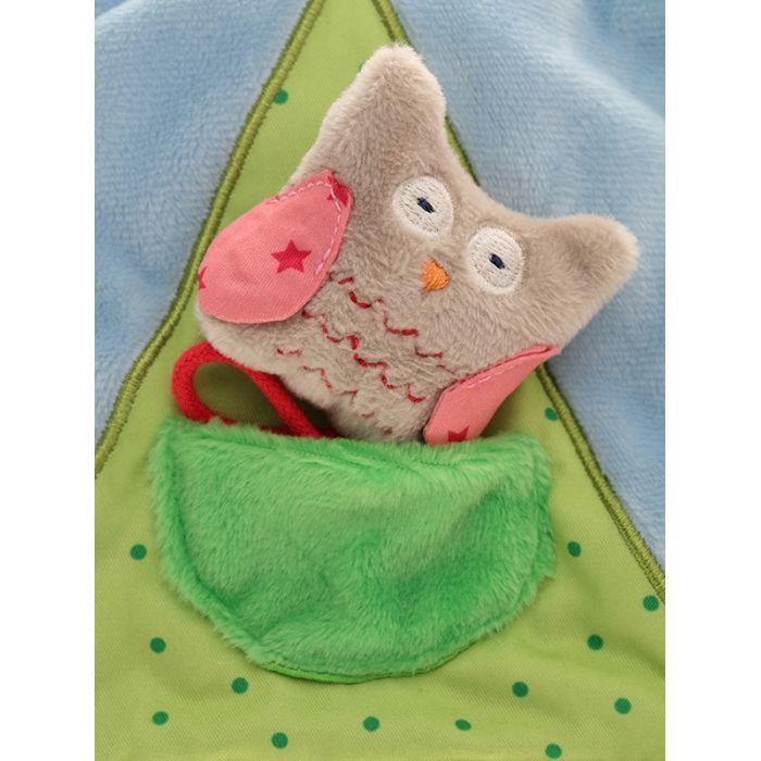 Развивающая игрушка Sigikid Мягкая шуршащая книжечка сова 19 см (41511SK) изображение 6