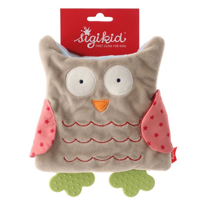 Развивающая игрушка Sigikid Мягкая шуршащая книжечка сова 19 см (41511SK) изображение 8