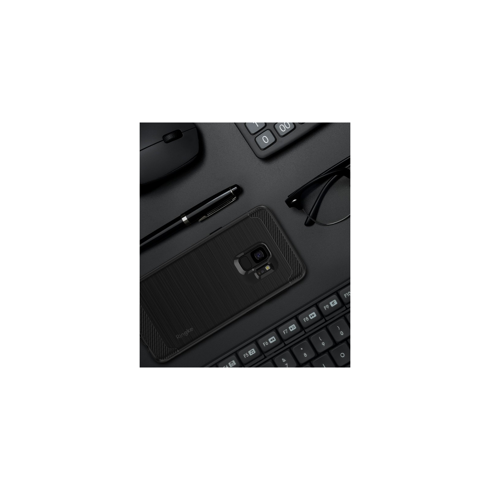 Чохол до мобільного телефона Ringke Onyx Samsung Galaxy S9 Black (RCS4417) зображення 4