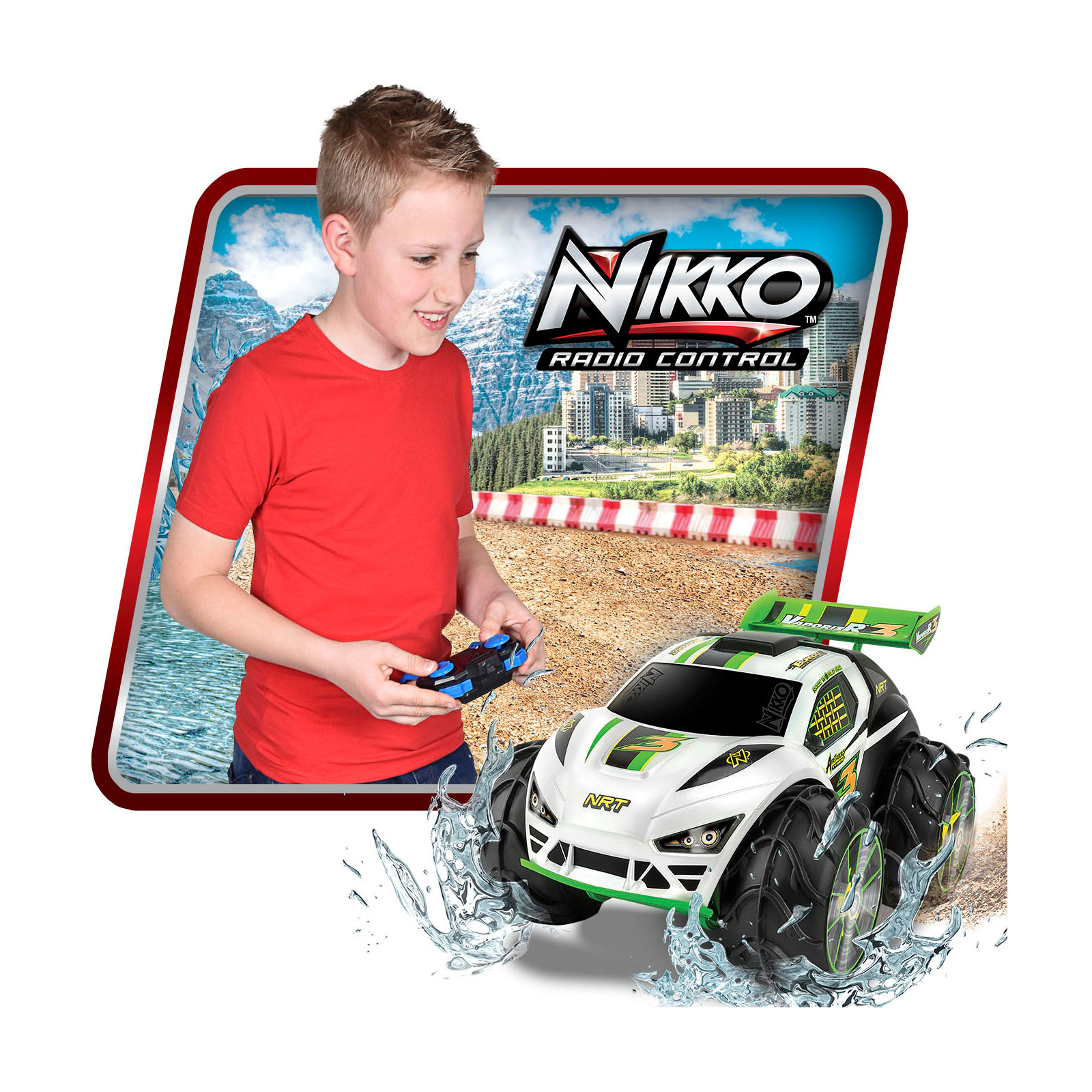 Радиоуправляемая игрушка Nikko амфибия VaporizR 3 зеленая (10022) изображение 6