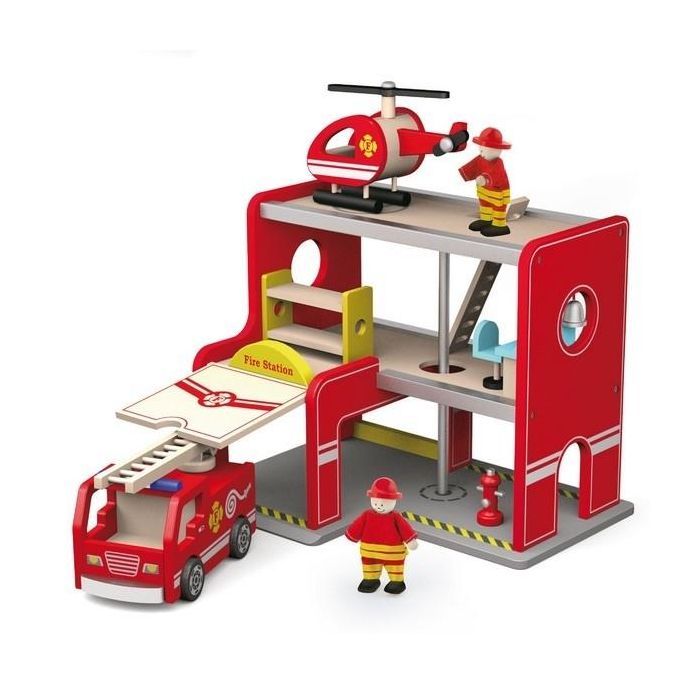 Ігровий набір Viga Toys Пожежна станція (50828)