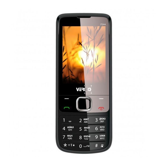 Мобильный телефон Verico Style F244 Black (4713095606724)