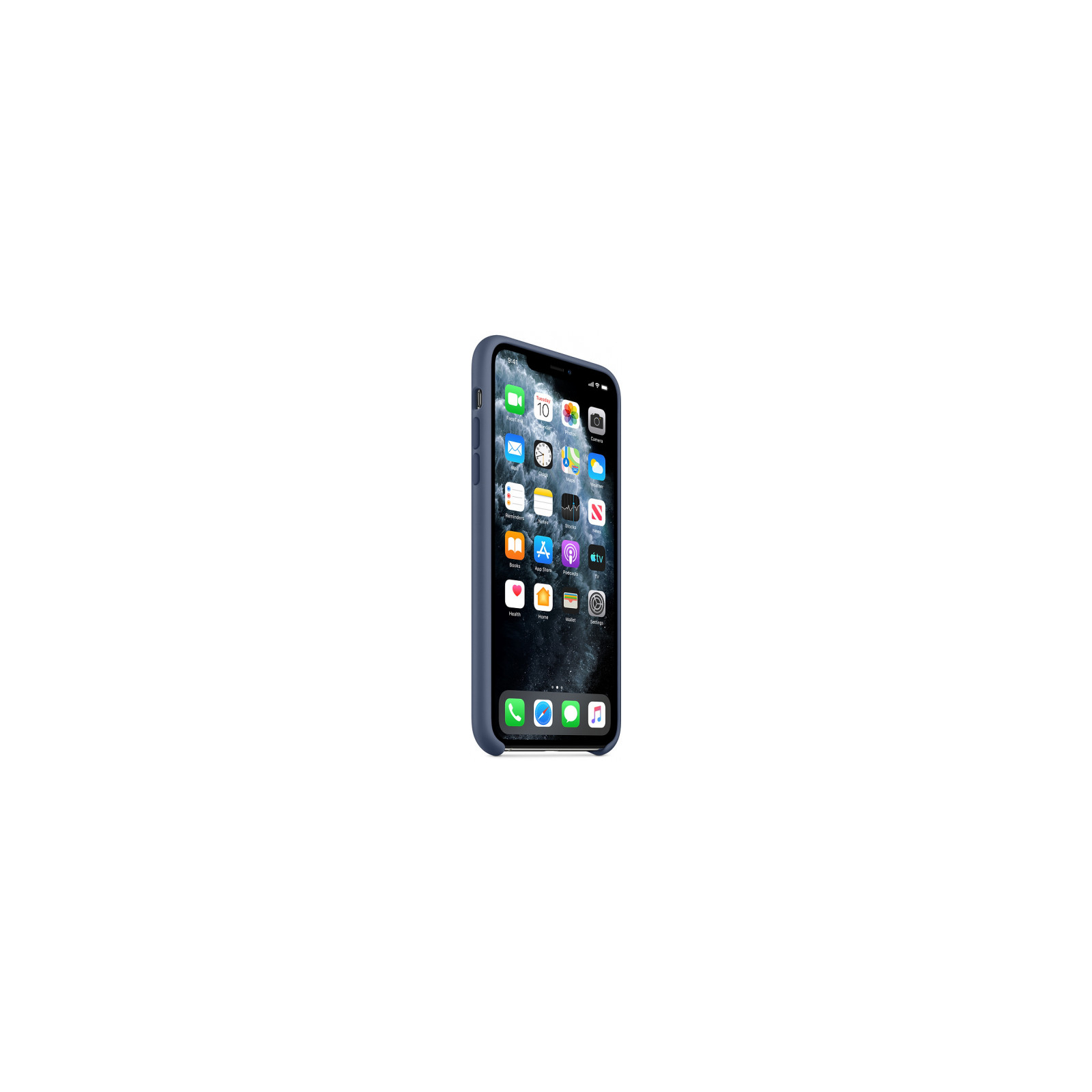 Чехол для мобильного телефона Apple iPhone 11 Pro Max Silicone Case - Alaskan Blue (MX032ZM/A) изображение 5