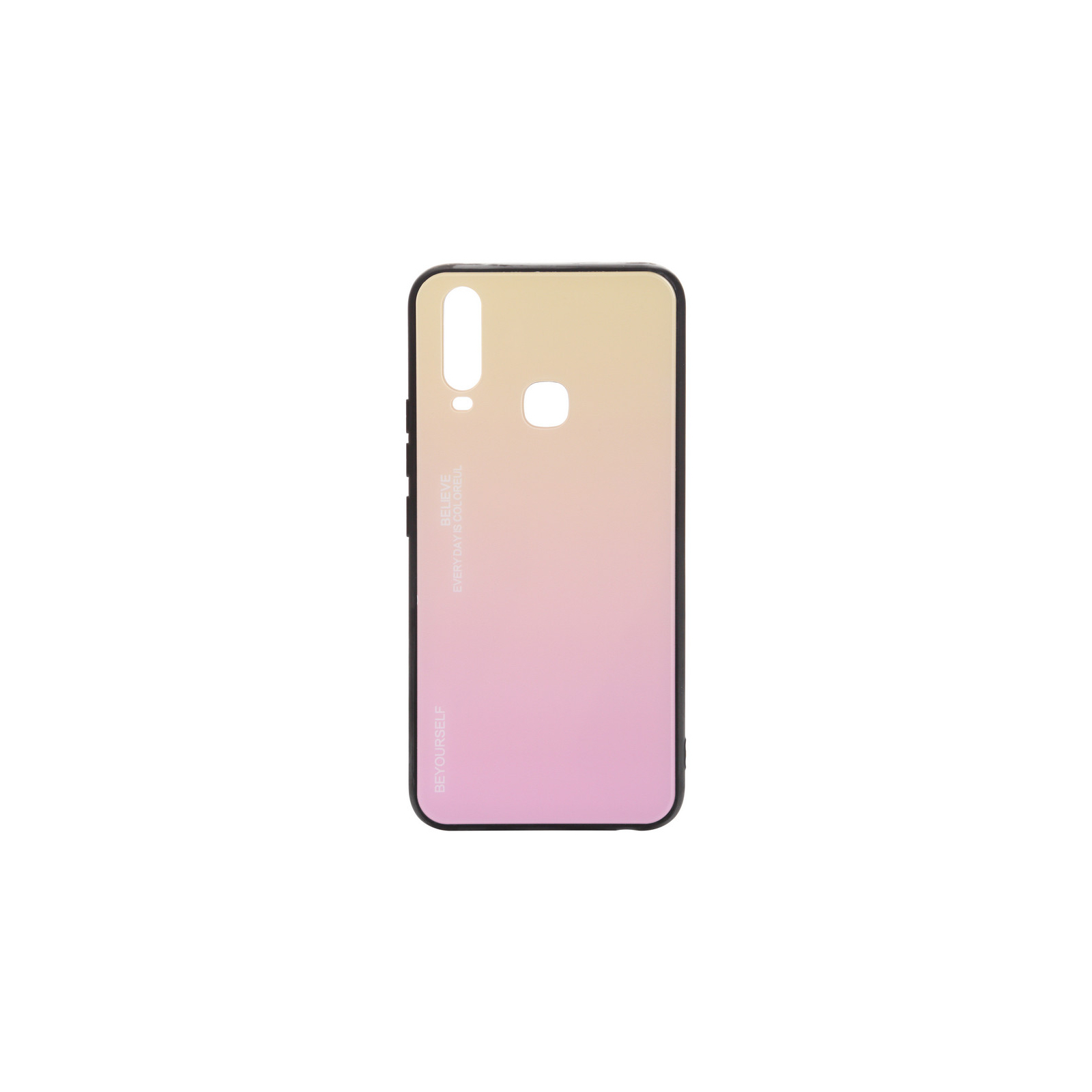 Чехол для мобильного телефона BeCover Vivo Y15/Y17 Yellow-Pink (704046)