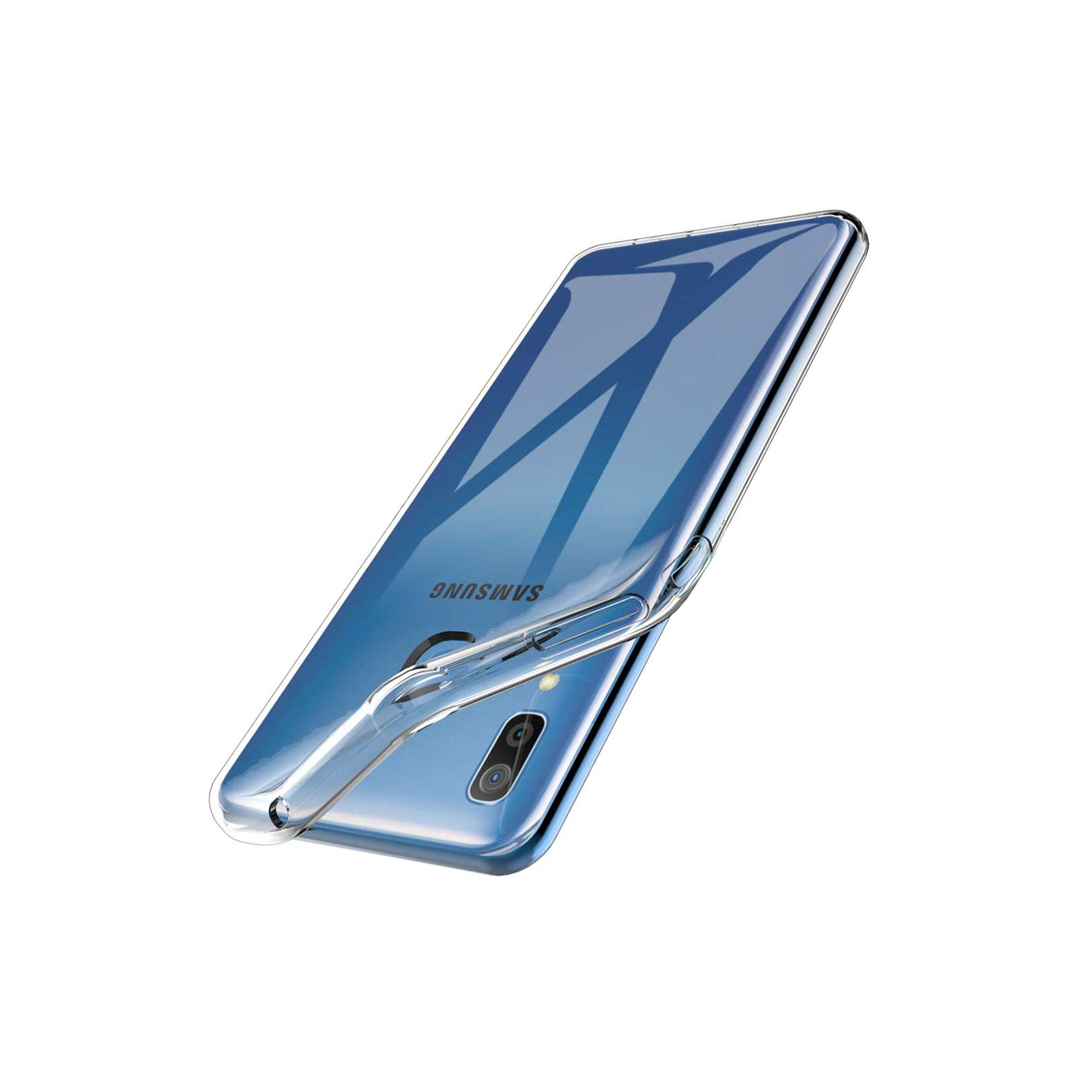 Чехол для мобильного телефона Laudtec для SAMSUNG Galaxy A20 Clear tpu (Transperent) (LC-A20C) изображение 4