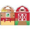 Набор для творчества Melissa&Doug Объемные многоразовые наклейки Ферма (MD19408) изображение 2