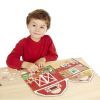 Набор для творчества Melissa&Doug Объемные многоразовые наклейки Ферма (MD19408) изображение 4