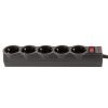 Сетевой фильтр питания LogicPower LP-X5 PREMIUM, 3m black (9584) изображение 2