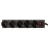 Сетевой фильтр питания LogicPower LP-X5 PREMIUM, 3m black (9584) изображение 3