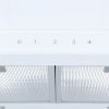 Вытяжка кухонная Minola DKS 6754 WH 1100 LED GLASS изображение 10