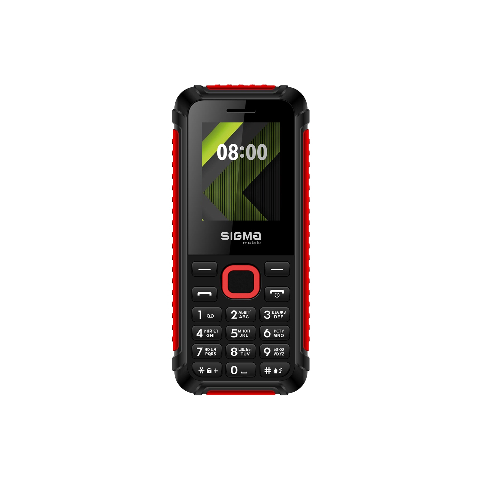 Мобильный телефон Sigma X-style 18 Track Black-Green (4827798854433)