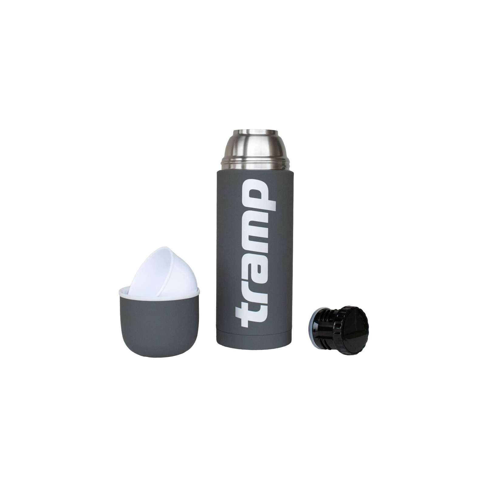 Термос Tramp Soft Touch 0.75 л Grey (TRC-108-grey) зображення 2