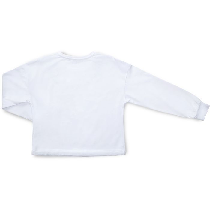 Кофта дитяча A-Yugi з куліскою (4110-158G-white) зображення 2