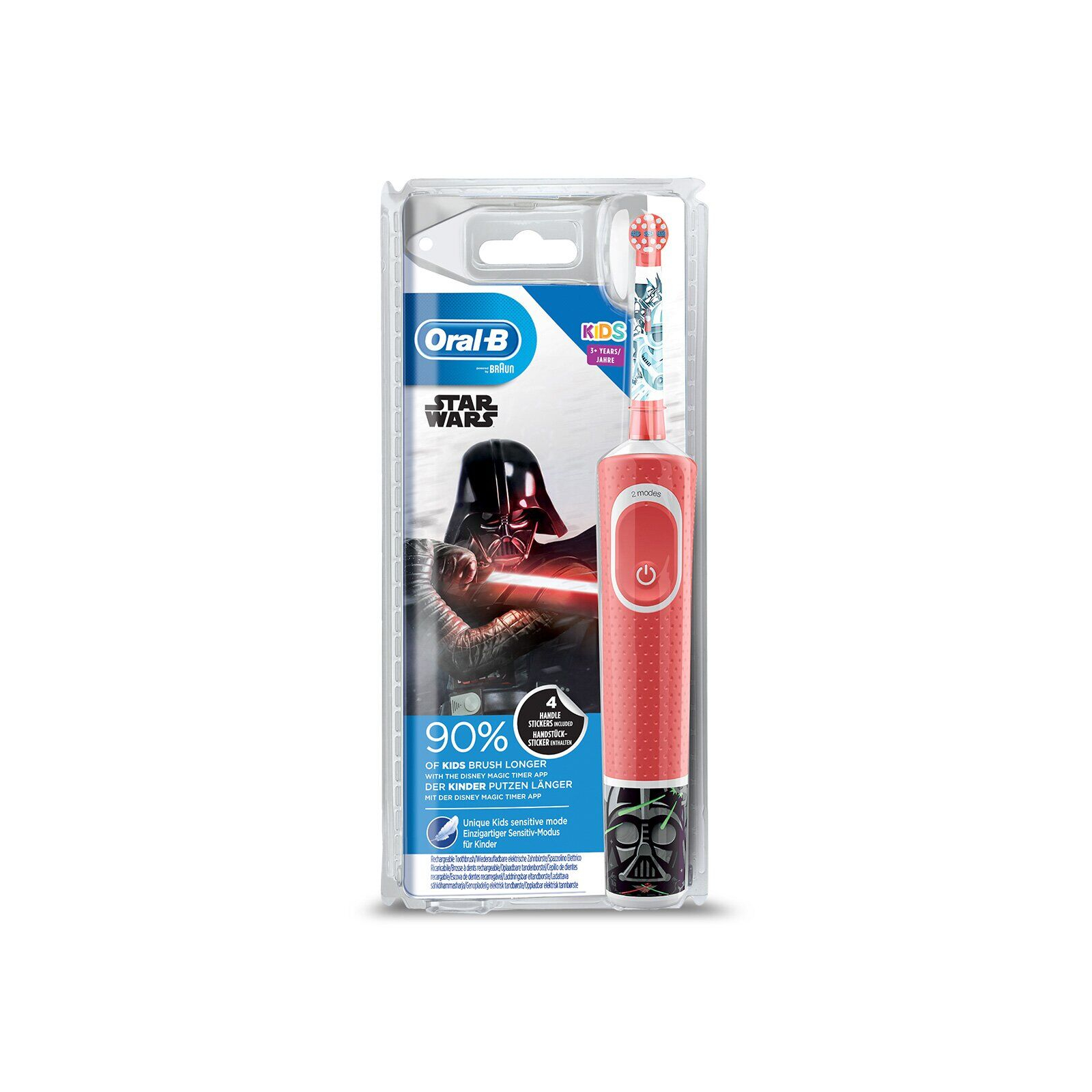 Електрична зубна щітка Braun Oral-B D100.413.2K Star Wars зображення 2