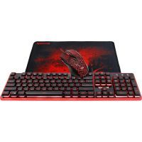 Комплект Redragon S107 USB Black-Red (78225) зображення 2
