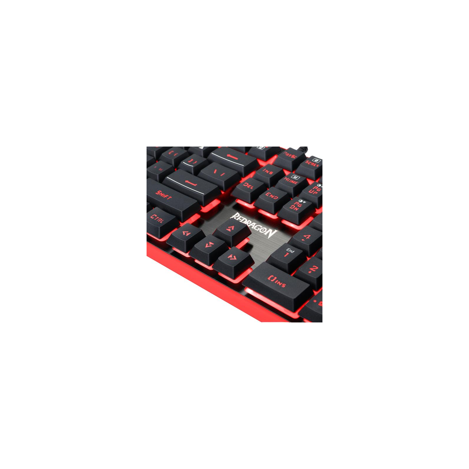 Комплект Redragon S107 USB Black-Red (78225) зображення 7