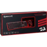 Комплект Redragon S107 USB Black-Red (78225) зображення 8