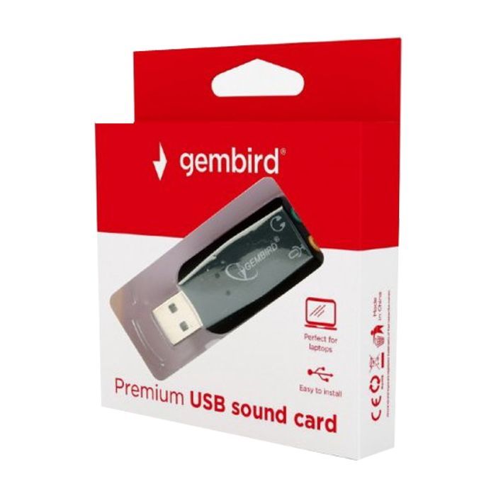 Переходник USB2.0-Audio Gembird (SC-USB2.0-01) изображение 3