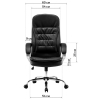 Офісне крісло GT Racer X-2873-1 Business Black зображення 12