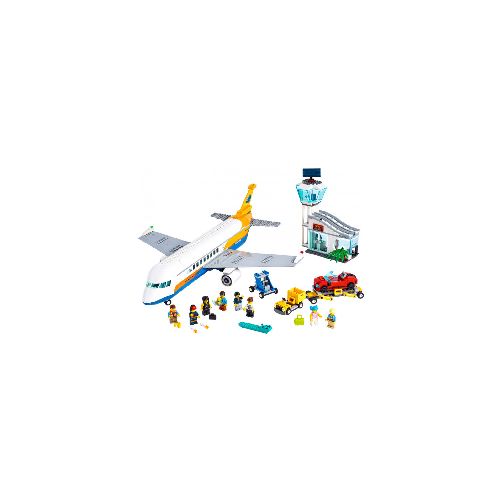 Конструктор LEGO City Пассажирский самолёт 669 деталей (60262) изображение 3