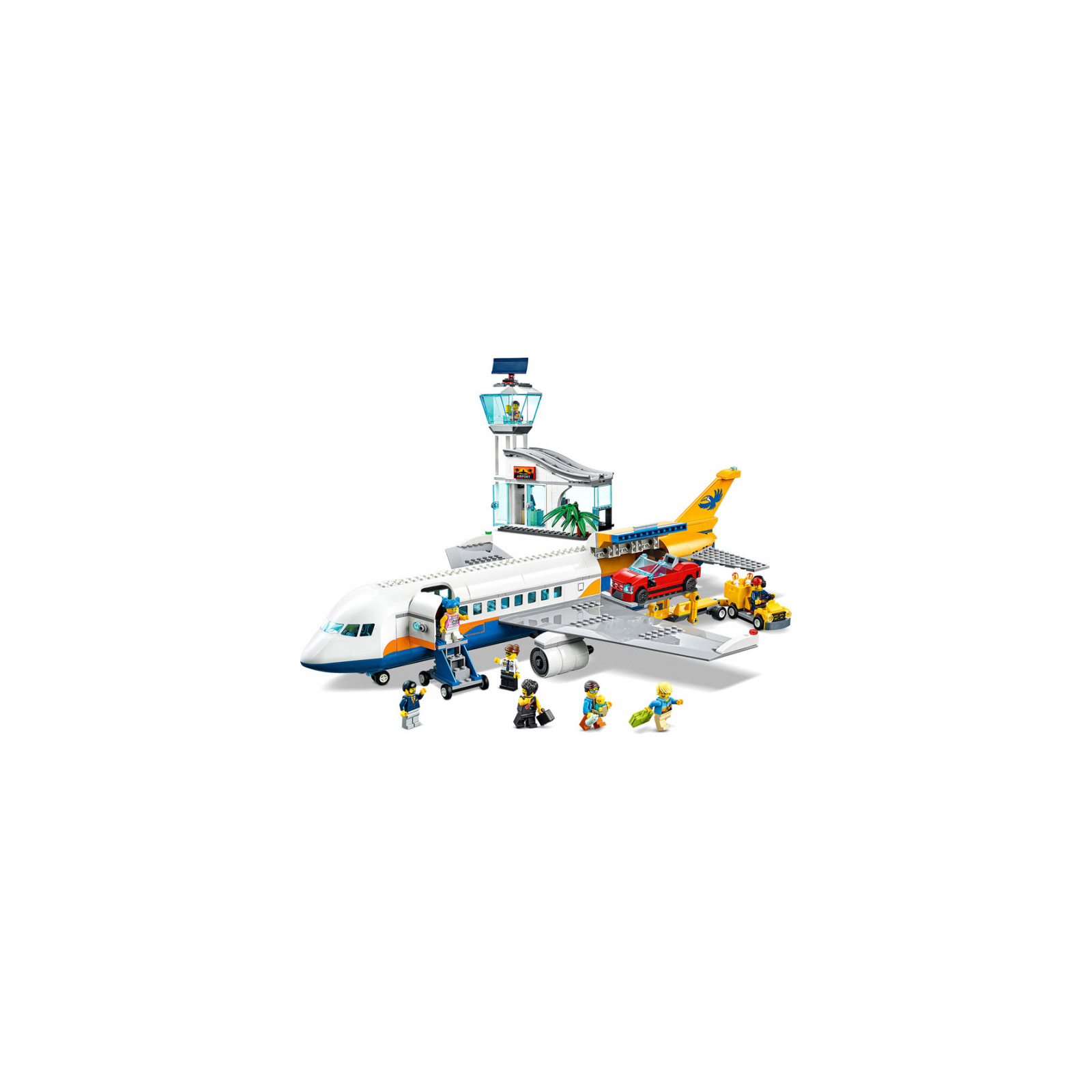 Конструктор LEGO City Пассажирский самолёт 669 деталей (60262) изображение 4