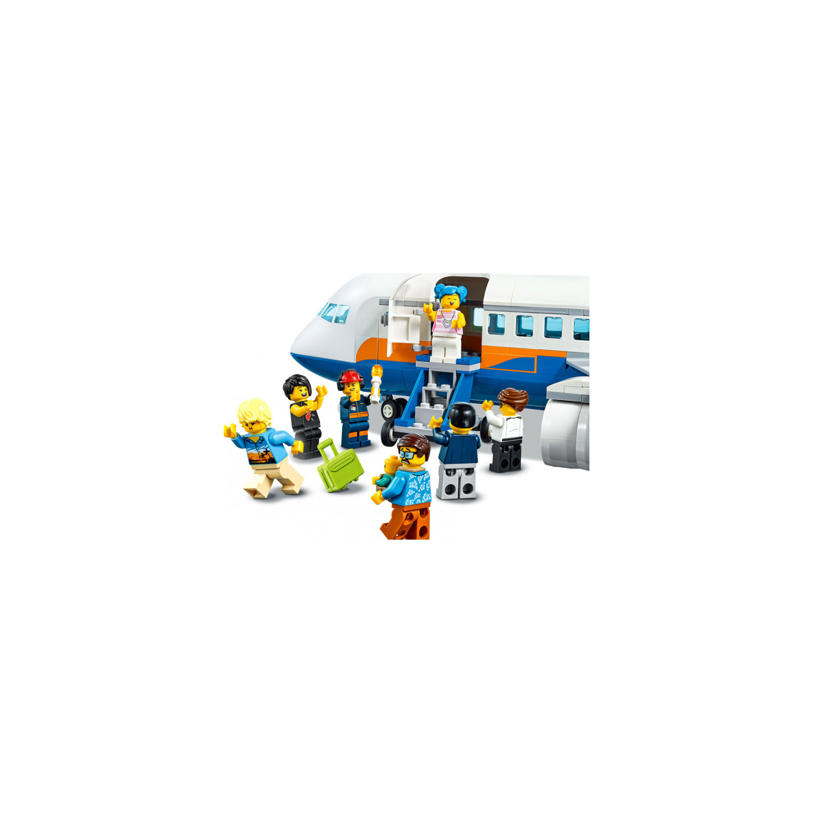 Конструктор LEGO City Пасажирський літак 669 деталей (60262) зображення 5