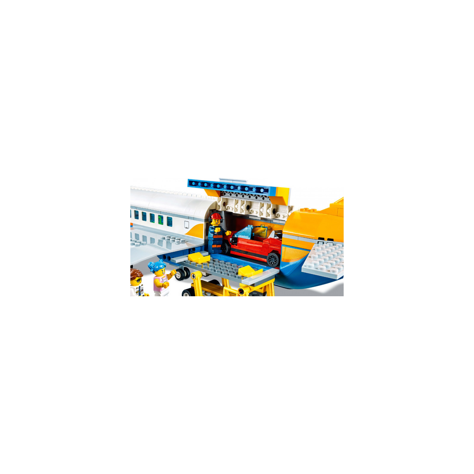 Конструктор LEGO City Пасажирський літак 669 деталей (60262) зображення 8
