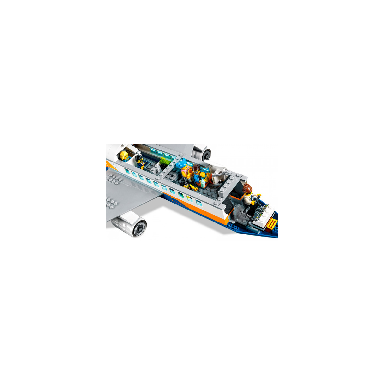 Конструктор LEGO City Пассажирский самолёт 669 деталей (60262) изображение 9