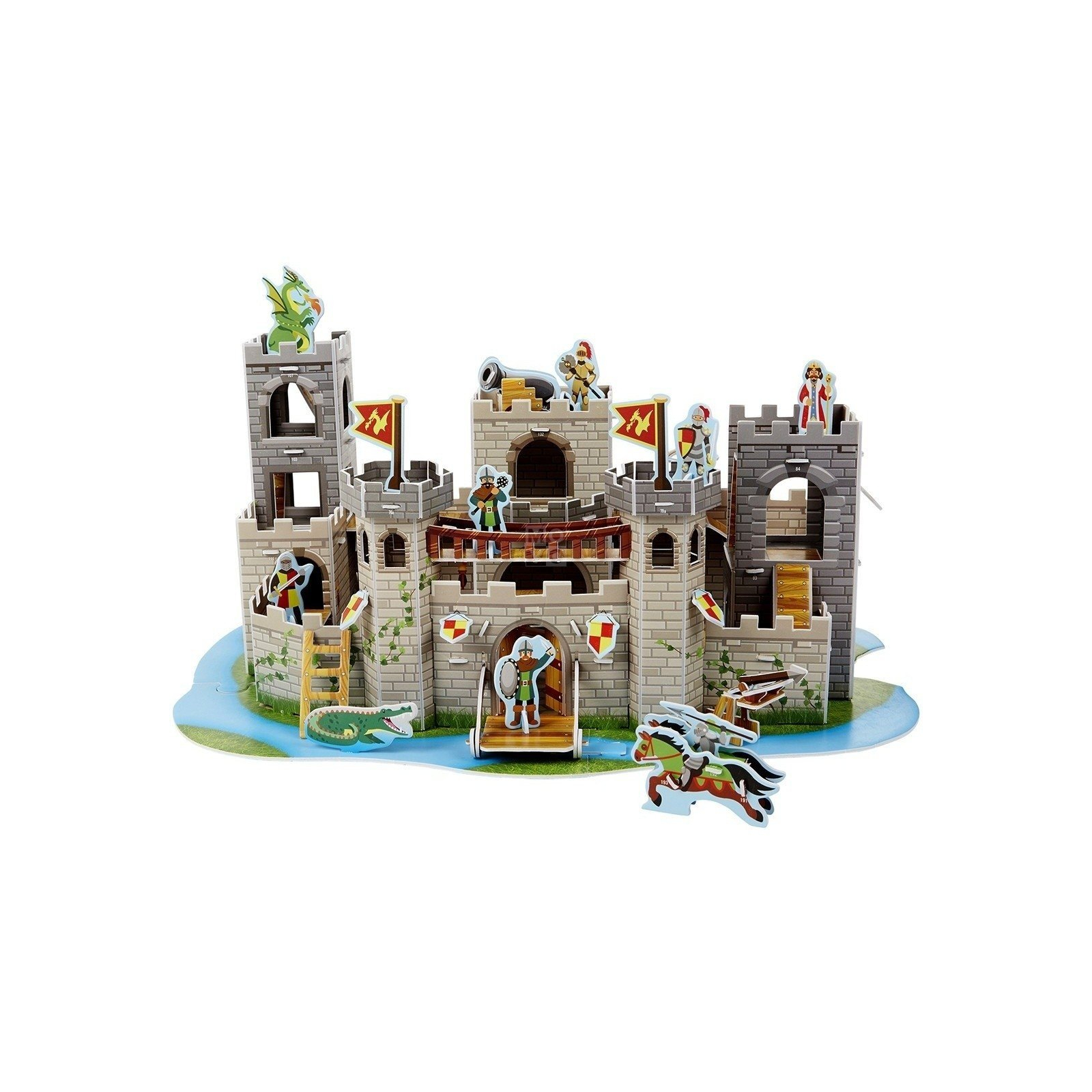 Пазл Melissa&Doug 3D Середньовічний замок (MD9046) зображення 3