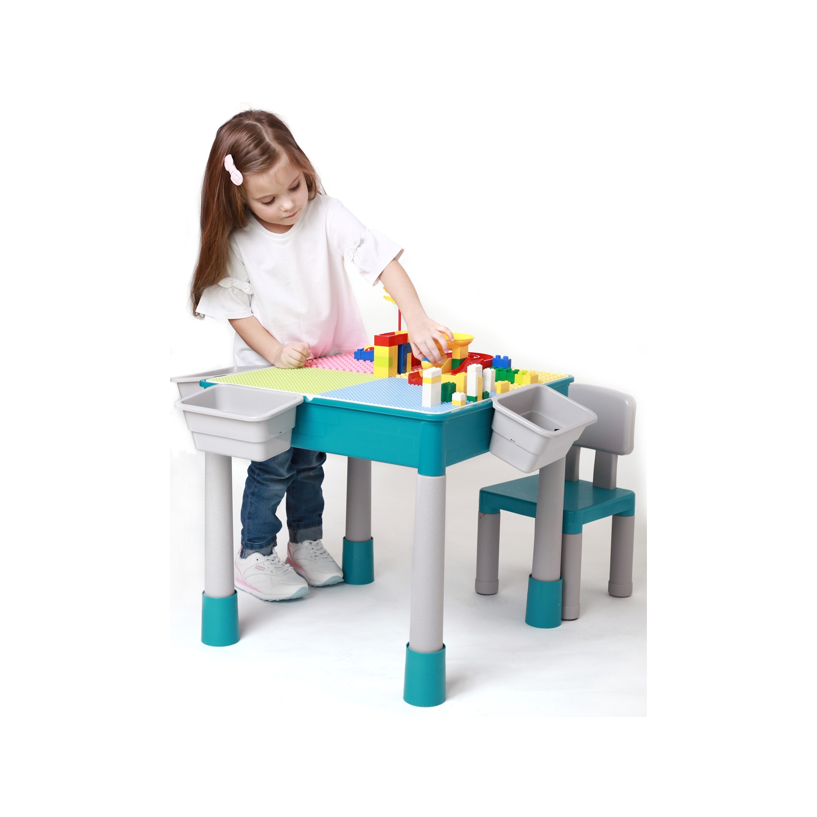 Детский стол Microlab Toys Конструктор Игровой Центр + 1 стул (GT-16) изображение 6