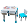 Дитячий стіл Microlab Toys Конструктор Ігровий Центр + 1 стілець (GT-16)