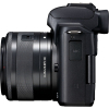 Цифровий фотоапарат Canon EOS M50 + 15-45 IS STM + 22 STM Double Kit Black (2680C055) зображення 8