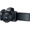 Цифровий фотоапарат Canon EOS M50 + 15-45 IS STM + 22 STM Double Kit Black (2680C055) зображення 9