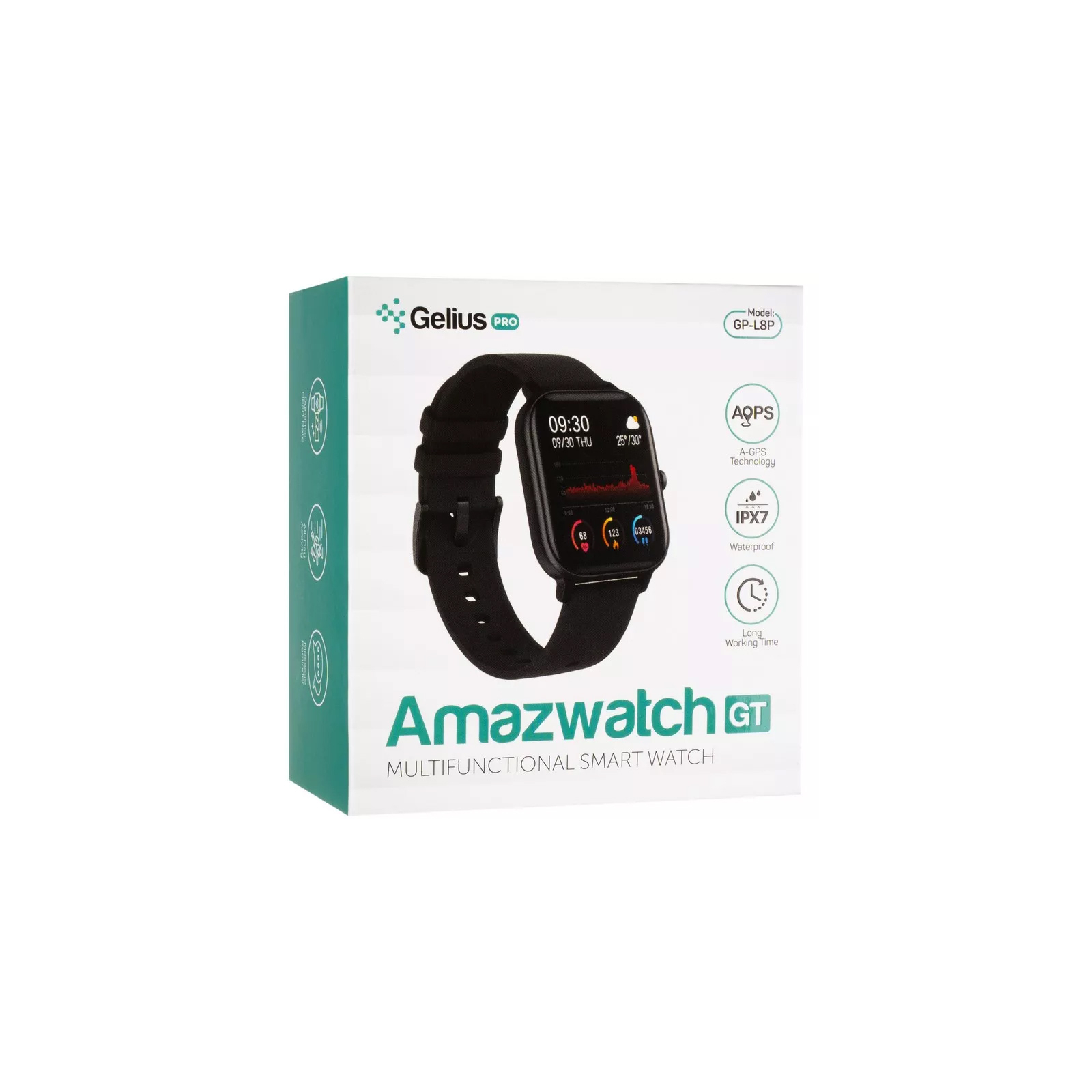 Смарт-часы Gelius Pro (AMAZWATCH GT) (IPX7) Black (AMAZWATCH GT Black) изображение 10