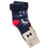 Шкарпетки дитячі BNM з лосем (M1C0101-2028-1-blue) зображення 4