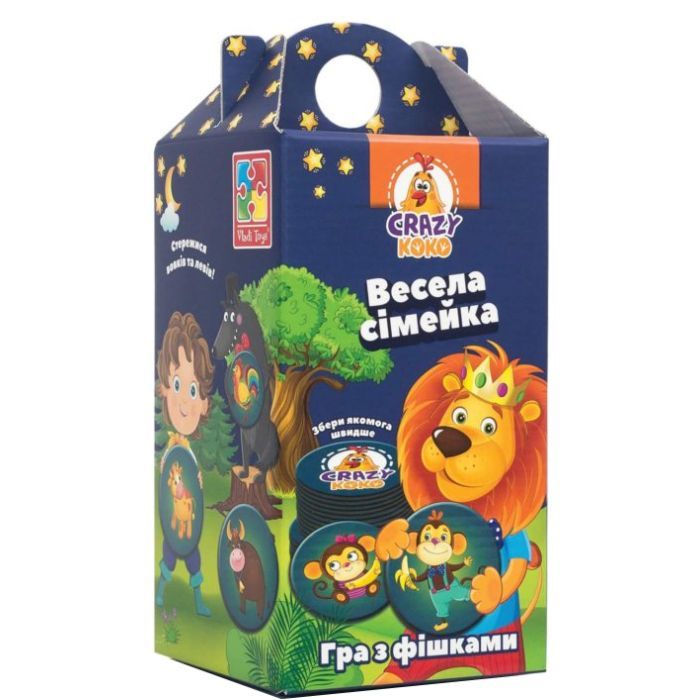 Настольная игра Vladi Toys Веселая семейка (укр) (VT8033-05)