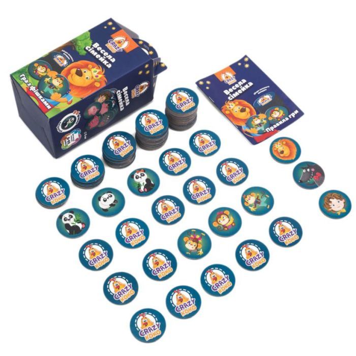 Настольная игра Vladi Toys Веселая семейка (укр) (VT8033-05) изображение 2