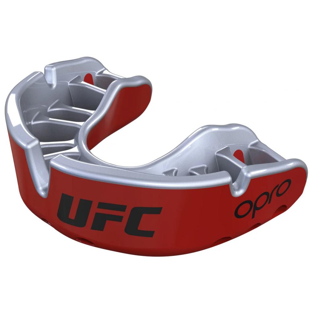 Капа Opro Gold UFC Hologram Red Metal/Silver (art_002260002) изображение 3