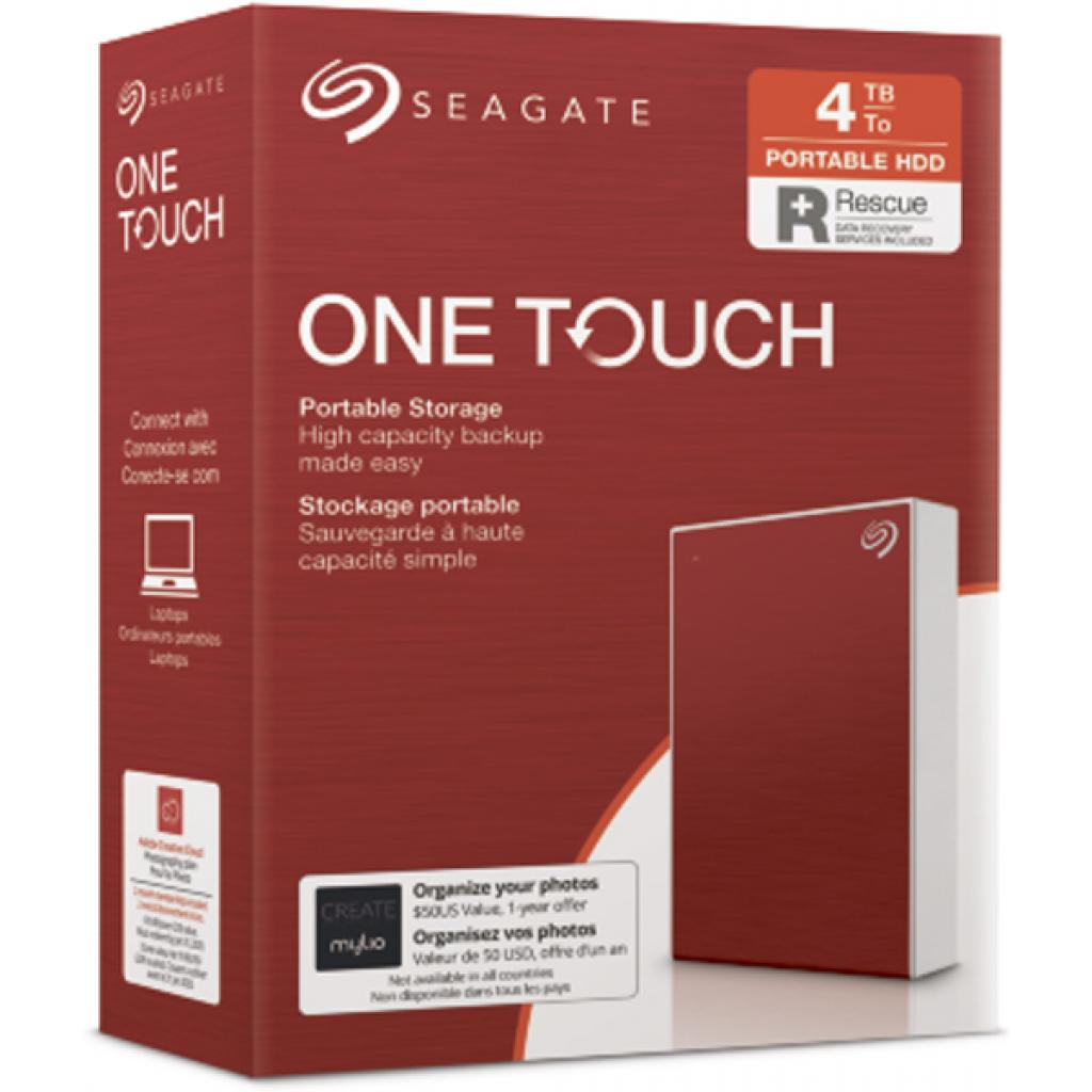 Внешний жесткий диск 2.5" 1TB One Touch USB 3.2 Seagate (STKB1000400) изображение 8